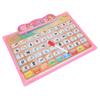 Thai English Language Reading Book Learning Ebook Voice Reading Book Educational Study Toy(Pink )