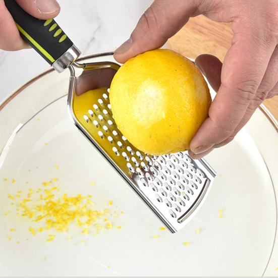 Терка для сыра Yousheng, эргономичная, с длинной ручкой, из нержавеющей стали, вкусная овощерезка-жульен для ресторана