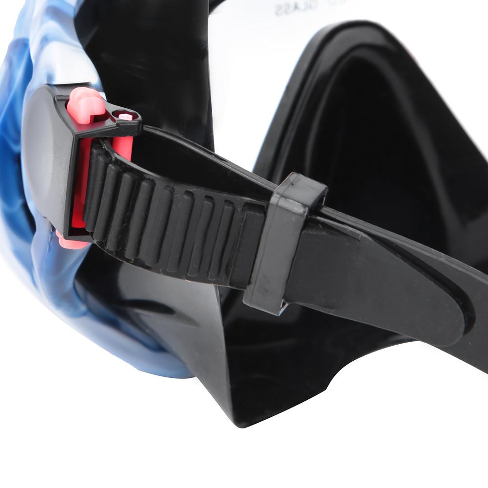 Взрослые противотуманные маски для подводного плавания с аквалангом, закаленные очки, линзы, оборудование для бассейна