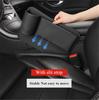 Multifunction Seat Gap Storage Bag For Car Seat Gap Filler With Phone Cup Holder PU Leather Car Interior Crevice Organizers Box Left Side