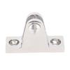 2 Pcs Bimini Top Deck Hinge Fitting 56mm 316 Stainless Steel 90 Deg Deck Hinge Bracket for RV Yacht Boat