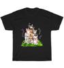 Kitten Cat With Butterfly Cats And Butterflies Lover T-Shirt Unisex Tee Gift NEW