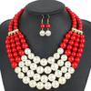 Charm Women's Fashion Jewelry Necklace Jewelry Earring Set