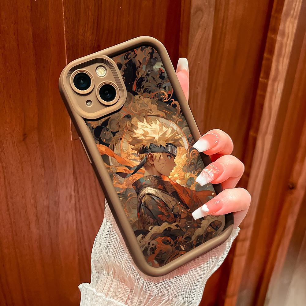 Чехол для телефона с рисунком Узумаки Наруто для iPhone Samsung Galaxy Xiaomi Redmi POCO HUAWEI Honor, противоударный резиновый мягкий гибкий чехол