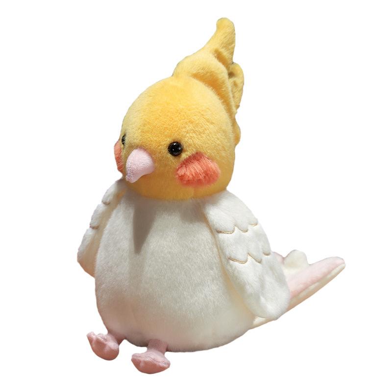 Милая кукла-попугай, плюшевая игрушка-птица, кукла-попугай, детский сад, ребенок, чревовещание, ручная кукла