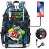 Large Capacity Student Backpack for Teens Casual Travel Dual Shoulder Bag Printed Hot Sale 06 Style