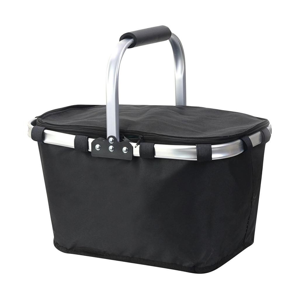 Складная корзина для пикника | Складная сумка для покупок Market Basket - Складная портативная сумка для пикника, многоразовая корзина для покупок, работы, пикника, подарков