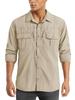 KEFITEVD Long Sleeve Summer Work Plus Sizes Casual Spring Work Airsoft Camping Size M Men's Shirt, Quick-Drying, Shirt, Available, Shirt, Breathable,