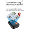 GPS + BeiDou Трекер RF-V51 WIFI Совместим с 4G LTE/3G WCDMA/2G GSM Тревога SOS Двусторонняя голосовая связь Водонепроницаемый-A99D