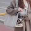 Cat Bag Summer Outing Portable Tote Cat Large Capacity Dog Backpack Crossbody Shoulder Pet Bag Breathable Cat Bag