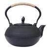 YIJOFU Iron Kettle, Nanbu Ironware, Unenameled, Iron Supplement, 1.8L, Rust Resistant, Iron, Can Be Used Over an Open Flame, Induction Cooker Compatib