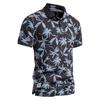 Летняя новая мужская рубашка-поло с коротким рукавом и лацканами с принтом