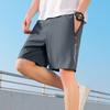 Dm Large Size Men's Casual Quick Drying Breathable Sports Loose Capris Fashionable and Versatile Capris