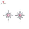Luxury Women Eight Pointed Star Earrings Wedding Engagement Party Gift