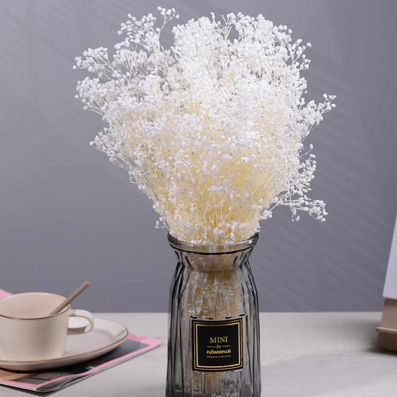 Preserved Gypsophila Dreamy Star Bouquet - Dried Flower Arrangement for Home Decor and Valentine's Day Gift