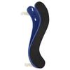 ABS + Sponge Adjustable Shoulder Rest Blue Violin Instrument Accessory  For 3/4 4/4 Violins