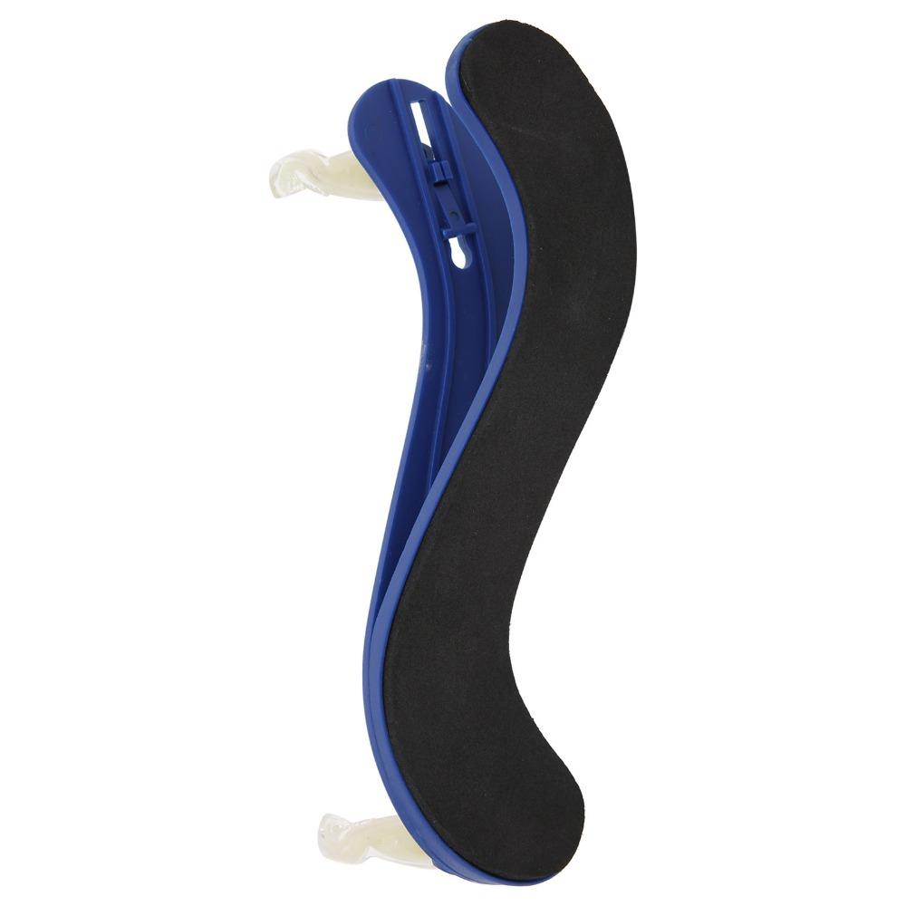 ABS + Sponge Adjustable Shoulder Rest Blue Violin Instrument Accessory For 3/4 4/4 Violins