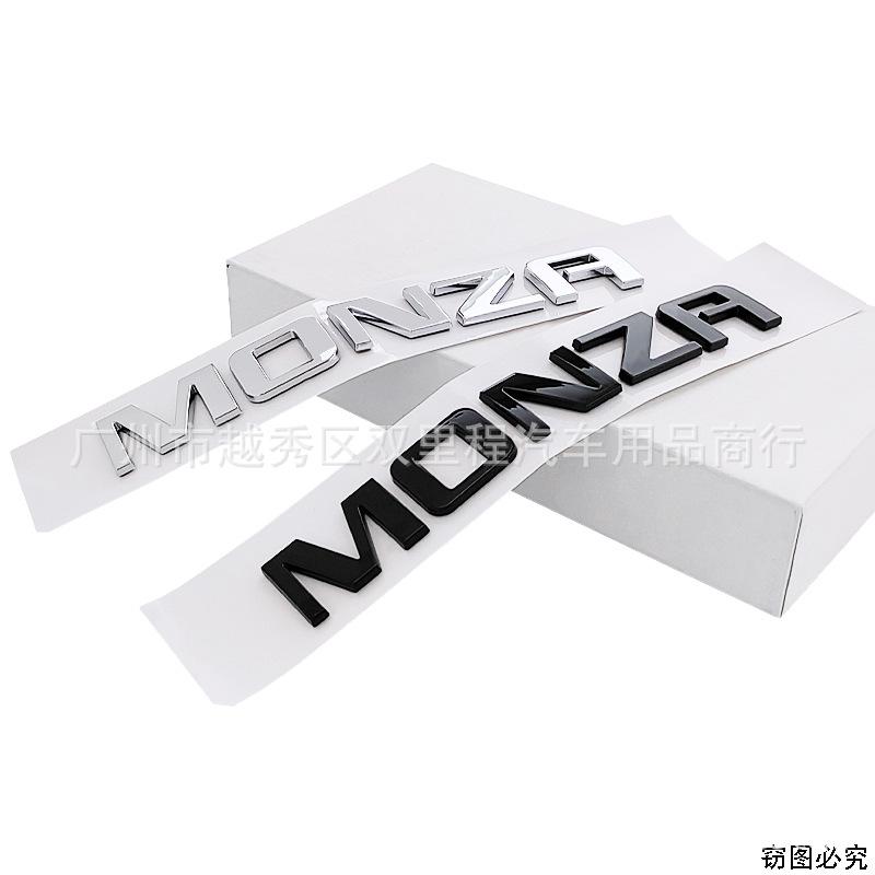 Для Cruze SAIC GM текстовая марка MONZA марка английской буквы модифицированное крыло багажника