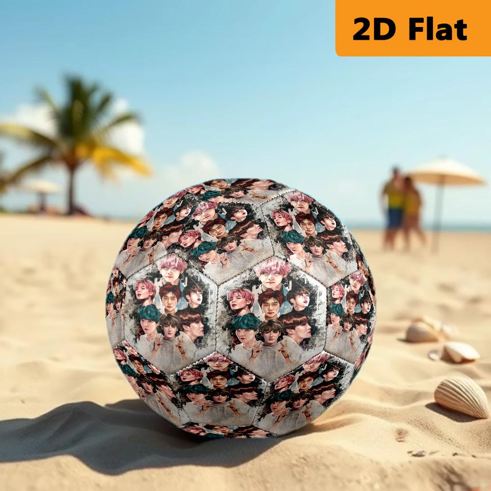 Harmony Diversity: BTS's Global Journey football Suitable for both training and competition No. 5 football Very elastic