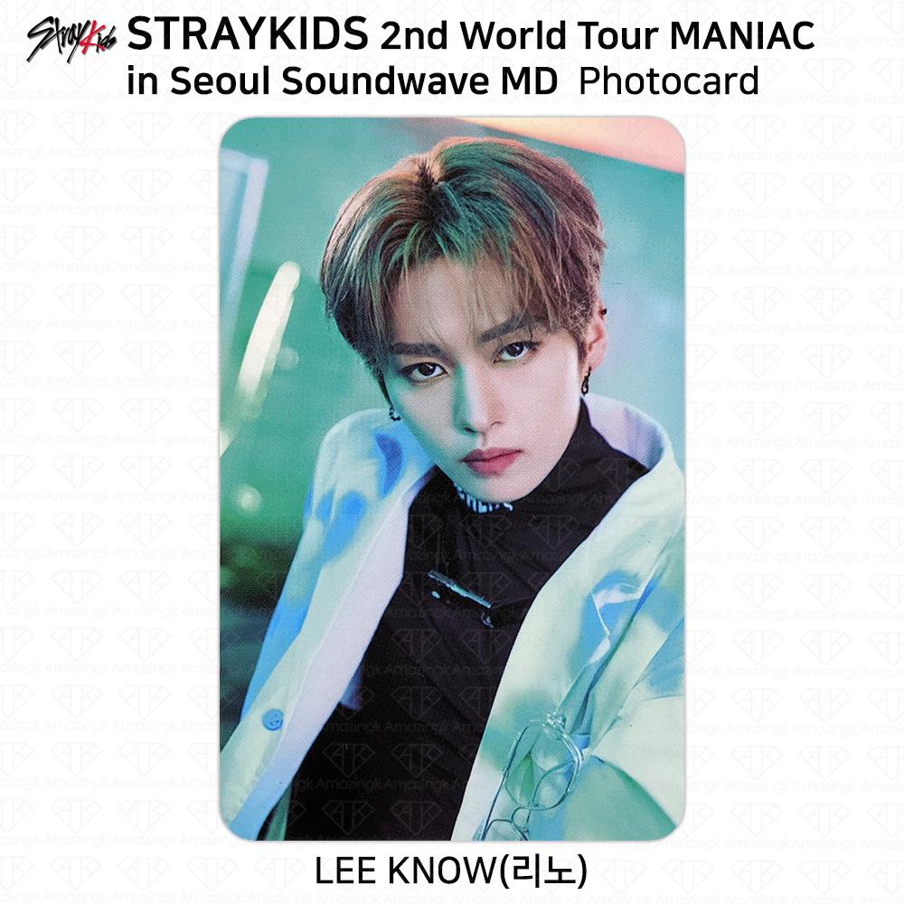 Stray Kids 2-й мировой тур MANIAC в Сеуле Фотокарточка Polaroid KPOP K-POP
