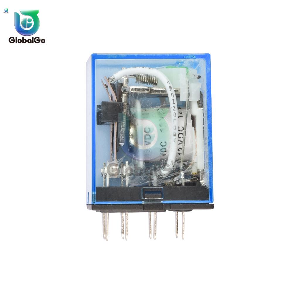 MY2NJ / MY3N Micro Small Intermediate Relay Electromagnetic Relay 8 Pin /11 Pin with Base AC110/220V DC12/24V