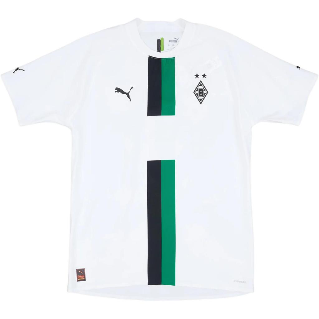 Puma Borussia Monchengladbach Home 2022-23 Authentic Slim Fit Round Neck Fashion Sports Short Sleeve Football Shirt Men Tops 765975-01