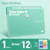 Папка-файл формата А4 с 5/8/12 карманами, хранилище для контрольной бумаги, портативный водонепроницаемый органайзер, большая емкость, классифицированный портфель