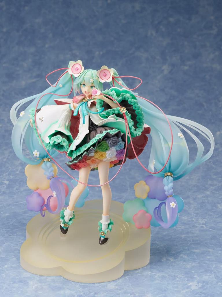 Furyu Фигурка Hatsune Miku Magical Mirai Scale из ПВХ, многоцветная (Версия 2021 г.) 17