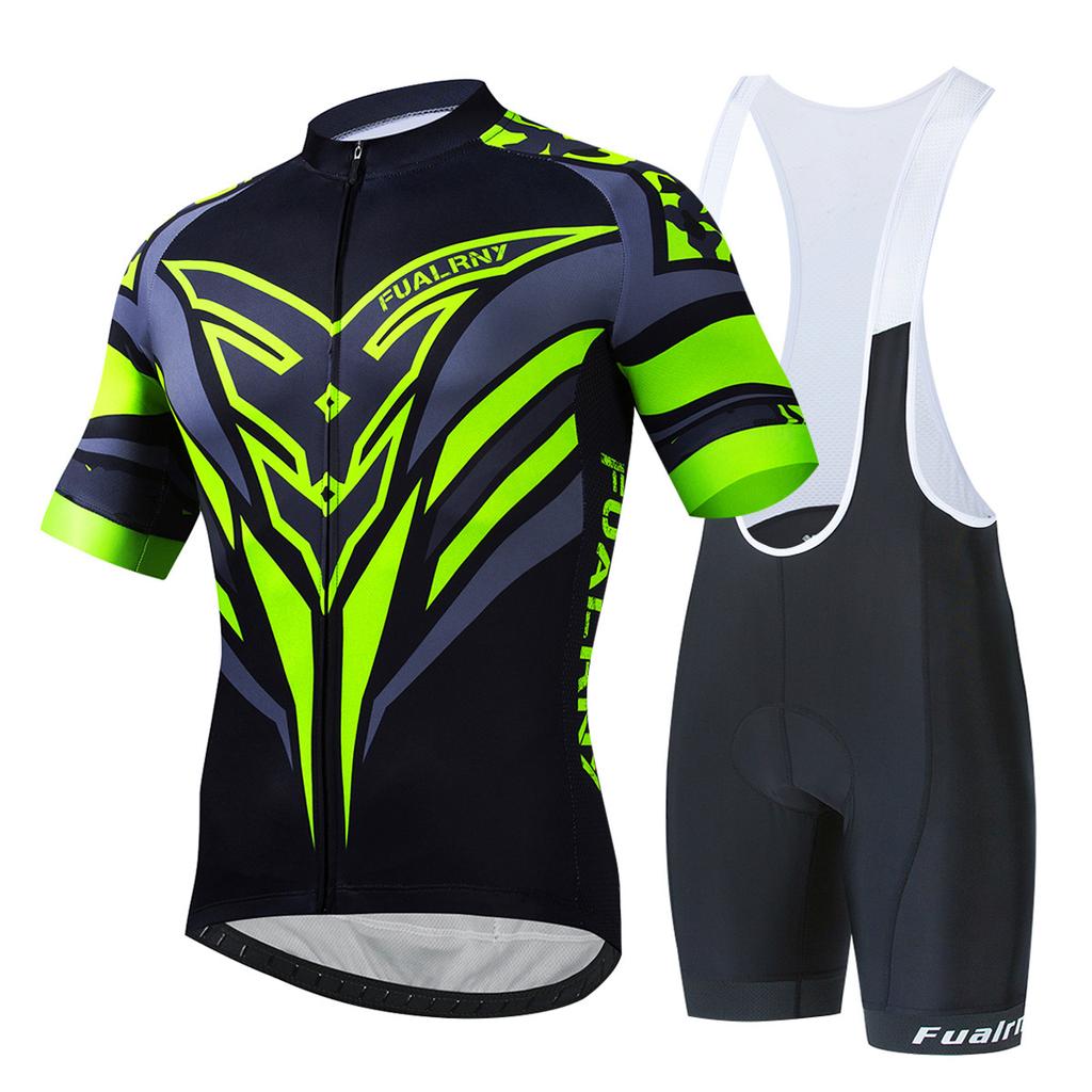 Fualrny Pro комплект из трикотажа для велоспорта, летняя одежда для велоспорта, одежда для горного велосипеда, униформа Maillot Ropa Ciclismo, мужской велосипедный костюм