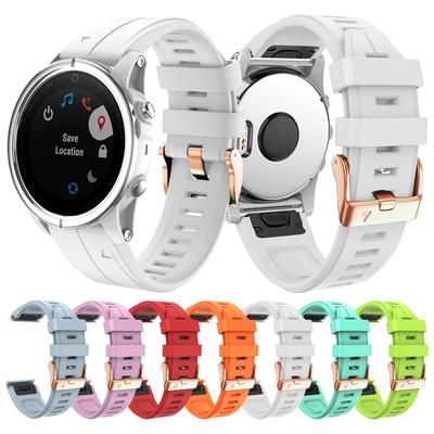 Силиконовый ремешок QuickFit 20 мм для часов Garmin Fenix 7S 6S 5S Plus, ремешок для Garmin D2 Delta S/Descent Mk2S/Instinct 2S, браслет