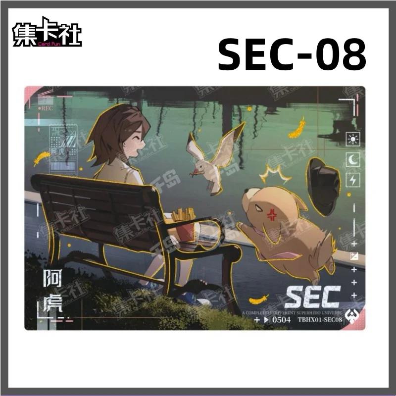Genuine To Be HERO X Card Heroes Are Coming Series Rare Wei Chao Queen Liang Long Signed Cards GP SEC QR Collection Card