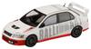 HJ64 Mitsubishi Lancer Evolution 7 GSR RALLIART Scotia White 1/64 (Finished Product)