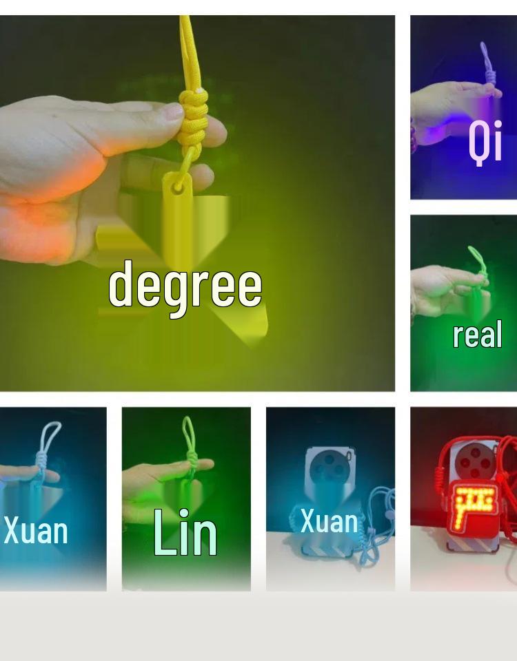 Teen Concert Light-Up Phone Clip & Keychain Pendant