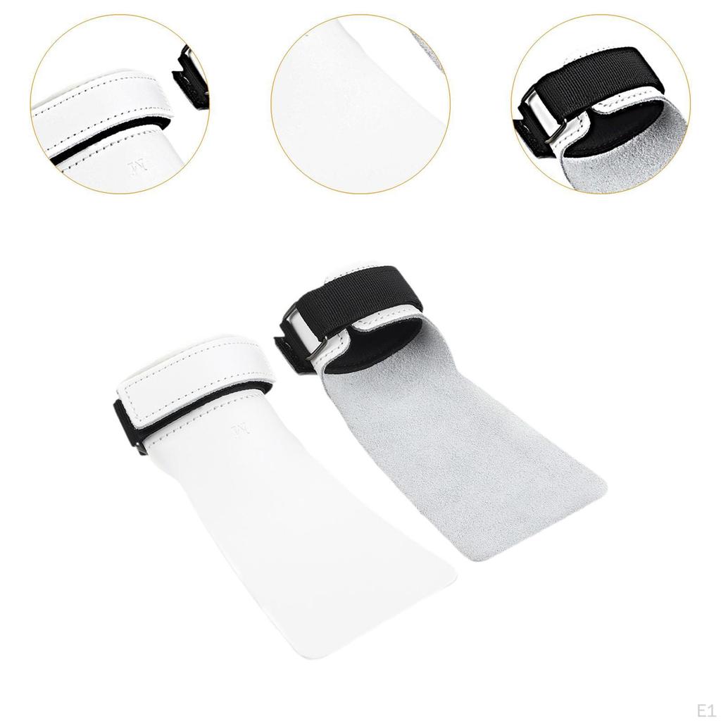 2 Pieces Hand Grips for Weightlifting Gymnastics Adjustable Comfortable Pull Up Gloves