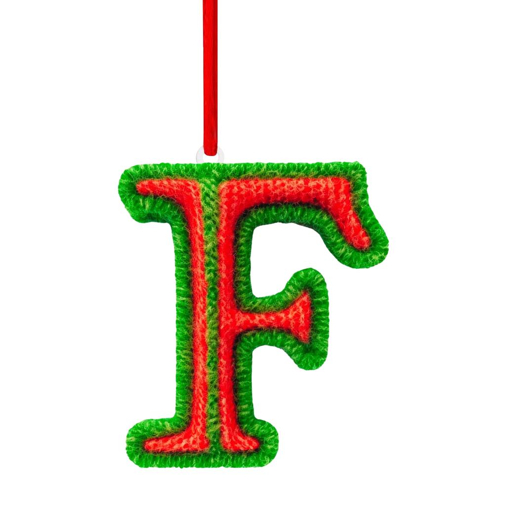 26 Letter,Christmas,Ornaments,Acrylic,1