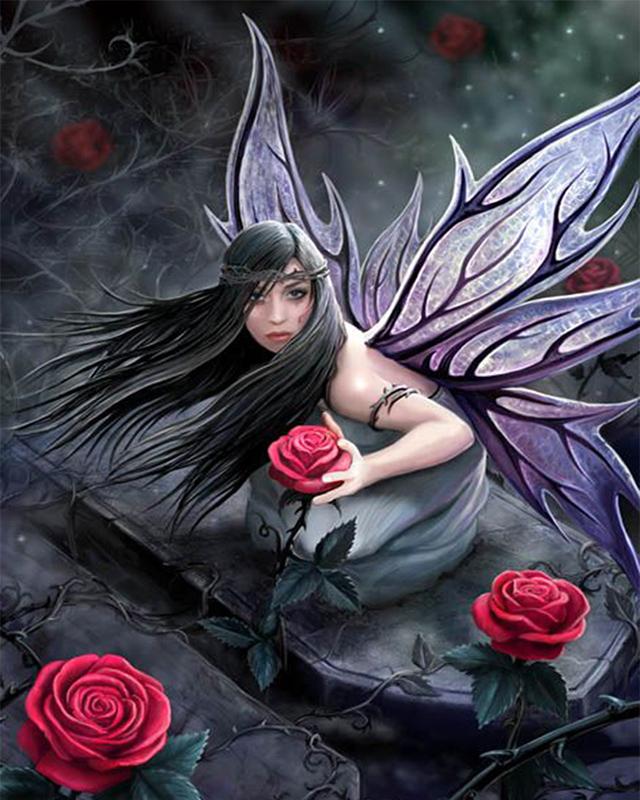 Алмазная картина, полная круглая квадратная эльфы и ангелы, 5D DIY Алмазная вышивка, распродажа, фантазийная мозаика, домашний декор