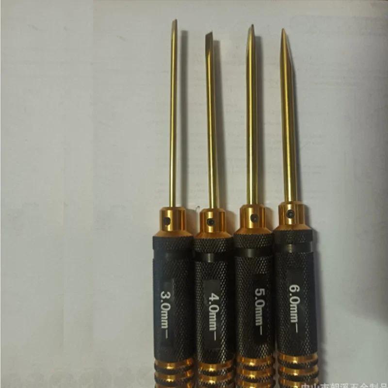 16 шт./набор Инструменты для авиамоделирования Шестигранная двухцветная ручка из алюминиевого сплава Внутренний шестигранник Отвертка в форме + в форме Насадка