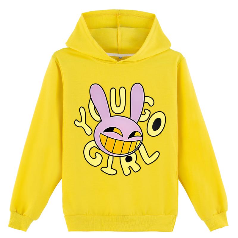 Kids 3D Hoodie TTHE AMAZING DIGITAL CIRCUS Pullover Children Sweater