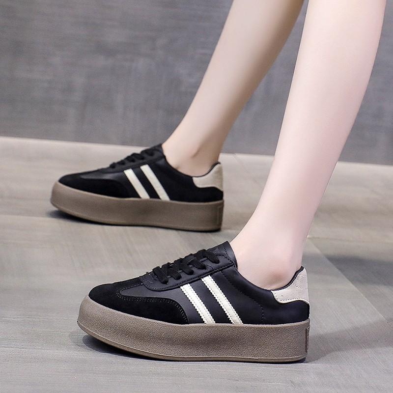 Women's New Fashion Round Toe Designer Sneakers for Women Summer Flat Non-slip Outdoor Shopping Office Ladies Sports Shoes
