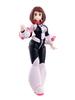 TAMASHII NATIONS My Hero Academia Ochaco Approximately PVC ABS Painted Action Figure S.H.Figuarts Uraraka, 130mm, &