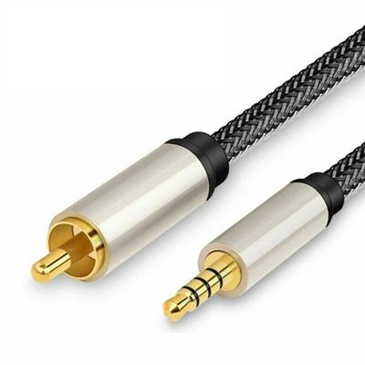 Позолоченный аудиокабель из цинкового сплава для HDTV Audio Digital HDTV Extension