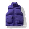 Winter Men's Cotton Vest Outer Wear Casual Stand-up Collar Thickened Thermal Vest Autumn and Winter Sleeveless Vest Jacket