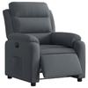 VidaXL Fauteuil Inclinable Électrique, Chaise de Relaxation avec Dossier, Siège avec Accoudoirs, Fauteuil TV de Salon, 3205071