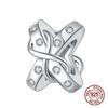 Серебро 925 Пробы Семейный Бабушка Люблю Тебя Мама Бусины Кулон Шарм Подходит для Браслета с Отверстием 4 мм DIY Бусины Ms Ювелирные Изделия Подарок