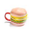 Hamburger With Lid High Value Ceramic Cup Home Office Water Cup Personalized Milk Breakfast Cup Coffee Cup
