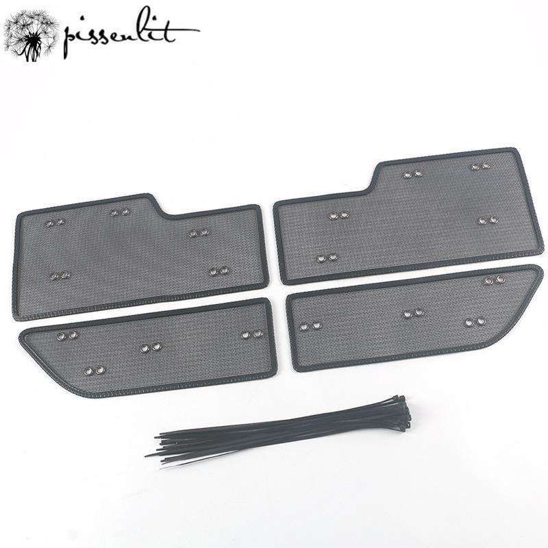 Для Peugeot 2008 2020 Сетка от насекомых Нержавеющая сталь Защитная решетка бака для воды автомобиля Репеллент от комаров Разные аксессуары