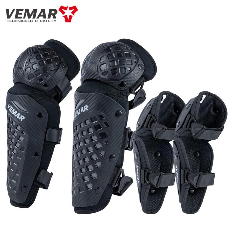 Motorcycle Knee Elbow Guards Men Women - Breathable Mesh Riding Protection Gear All-Season Armor