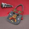 Cartoon Christmas Candy Gift Bags Funny Christmas Handbag Children Stocking Bag  Children Gifts
