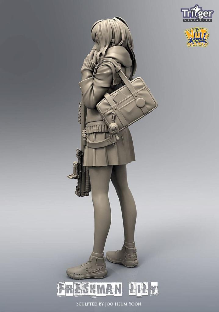 Nuts Planet Freshman Lily Fearless Freshman Resin Kit T12002 Molding Color 1/16 (120мм)