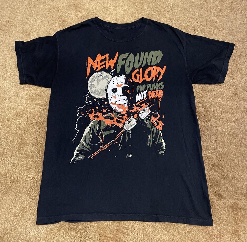 New Found Glory Подарок для друзей Черная футболка Хлопок Все размеры Унисекс Футболка